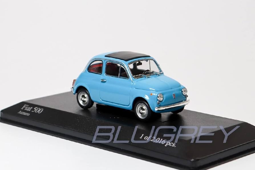 Amazon | 【レア】ミニチャンプス 1/43 フィアット 500